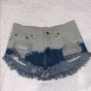 Carmar denim shorts